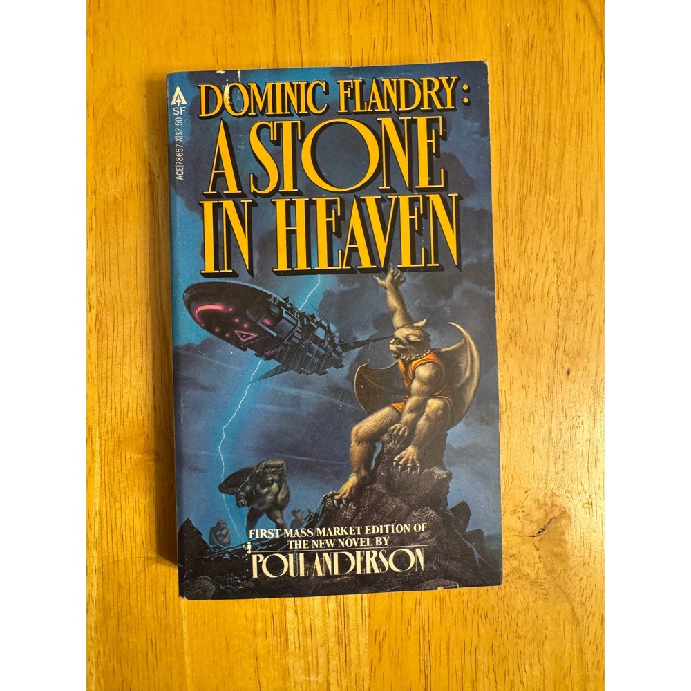 A Stone in Heaven Poul Anderson First Mass Market Edition 1979 Sci Fi